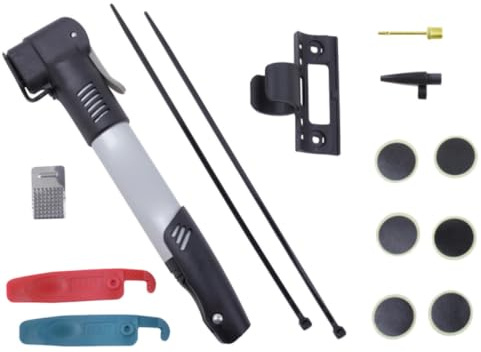 HEANUJJ Fahrradreifen Reparaturset Reifenreparaturset Kunststoff und Metall zum Reifen Reparieren und Reifen Demontieren für Rennrad und Mountainbike Zufällige Farbe