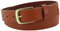 Vascavi ® Ledergürtel aus Rindleder, 3 cm breit und ca. 0,3 cm stark, echt Leder Gürtel, Made in Germany, kürzbar, für Damen und Herren #3-0009fr (115 cm Gesamtlänge 130 cm, Cognac)