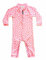 weVSwe Traje De Baño Para Bebés Y Niñas Protección Solar Para Niños Pequeños Rash Guard Una Pieza Cremallera En La Entrepierna Con Forma De Corazón Rosa Para Cambiar Fácilmente Los Pañales 12-18 Meses