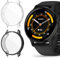 SeNool [2-Stück] Hülle für Garmin Venu 3 Schutzhülle Schutzfolie, Soft TPU Slim Plattierte Displayschutzfolie für Garmin Venu 3 Cover - Klar + Schwarz