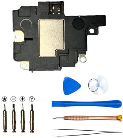 sumsaruune Loud Speaker for iPhone XR (A1984, A2105, A2106, A2107),Ringer Buzzer Flex Cable Loud Speaker Replacement with Repair Tool Kits
