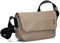 Zwei Unisex Umhängetasche Cargo CA40 kleine wasserfeste Tasche 1 Liter aus leichtem Hydroflex, Schlüsselband, verstellbarer Gurt, sportliche Crossbody-Bag für Damen Herren & Teenager (taupe)
