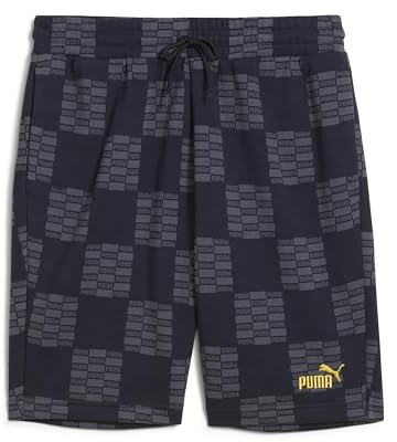 PUMA Herren United AOP 10 Gestrickte Shorts, New Navy, XXL EU