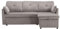 SUPPNEED Sofa mit Schlaffunktion, Schlafsofa mit Bettkasten, Schlafcouch 206 * 110 * 88cm mit Stauraum und Seitentaschen, Ecksofa L Form für Wohnzimmer, Modulares Sofa