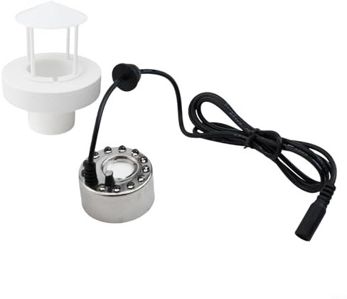 Atomizer, 12 LED Fountain Pond Fogger, Suitable For Ponds, Rock Gardens, Aquariums, Vases, Bird Pools, ., To Create A Atmosphere