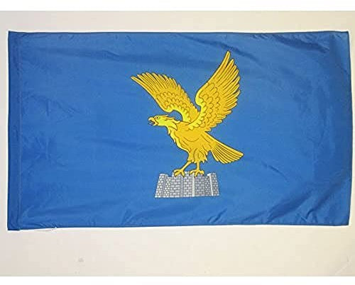 Aquila Del Friuli-Venezia Giulia - Regione Italiana 90X150Cm Bandiera Decorativa Durevole Bandiera Da Cortile Deluxe Bandiera Della Brezza Decorazione Per Patio Interni Esterni