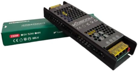 Fuente de alimentación LED regulable 24 V 150 W Transformador ultrafino para tira LED Driver LED