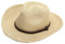 Chapeau de paille pour femme 62 cm - Grande taille - Panama - Cordon de serrage, beige, Taille unique