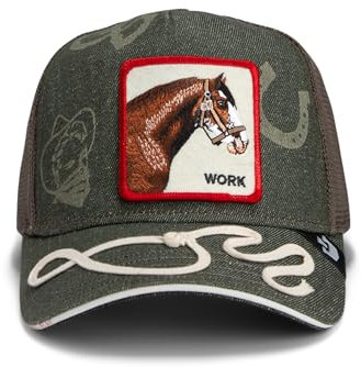 Goorin Bros. Trucker Cap Double Shift Oliv Khaki, Size:OneSize