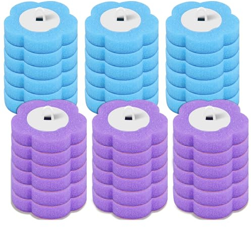 36Pcs Toilet Wand Refill Pads, Toilet Brush Replacement Heads, Toilet Brush Refills Pads, Disposable Toilets Cleaning System Wand for Bathroom,Sink,Bathtub,Floor