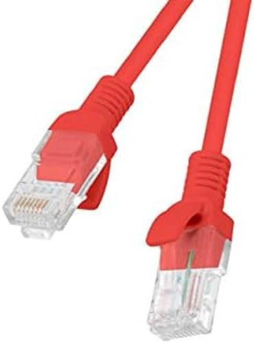 LANBERG CABLE DE RED PCU6-10CC-2000-R,RJ45,UTP,CAT 6,20M,ROJO