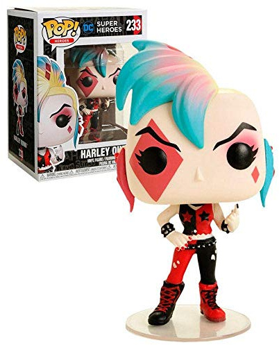Funko - DC Super Heroes-Harley Quinn (Punk) Figur, Mehrfarbig, 30103