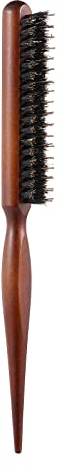 Frcolor Borsten Haarbürste Toupierbürste mit Holzgriff Teasing Hair Brush Boar Bristle Hair Brush für Haus und Salon