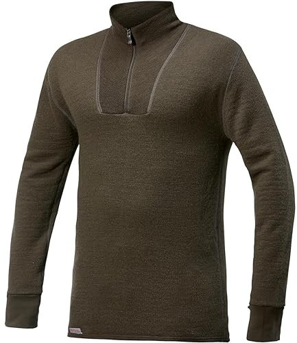 Woolpower Zip Rollkragen 200 Pine Green