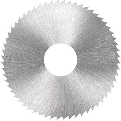 sourcing map HSS Saw Blade, 80mm 60 Tooth Circular Cutting Wheel 1.2mm Thick w 22mm Arbor