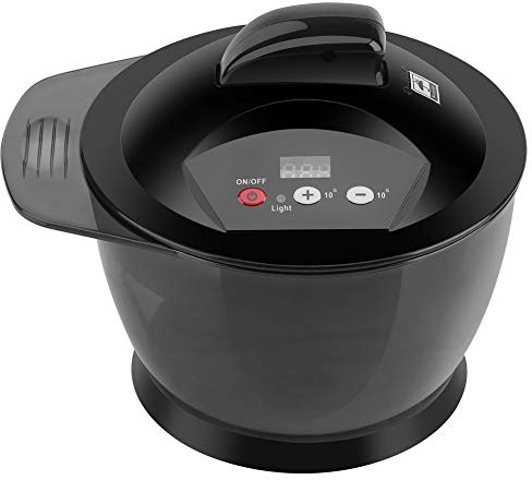 Mélangeur Électrique de Crème de Cheveux, Bol de Mélange de Couleur Automatique de Cheveux de Mélangeur pour la Teinture de Couleur de Salon de Coiffure Bol de Colorant D'utilisation de Salon de Coif