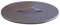 Couvercle en acier brut inoxydable pour brasero SvenskaV de taille XXL (63 cm)
