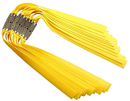 12 PCS Slingshot Gummibänder, Gummi Katapulte Gummibänder, Ersatzgummibänder für Slingshot, für Schleuderzubehör, Schleuderwartung und Outdoor-Sport Verwendet