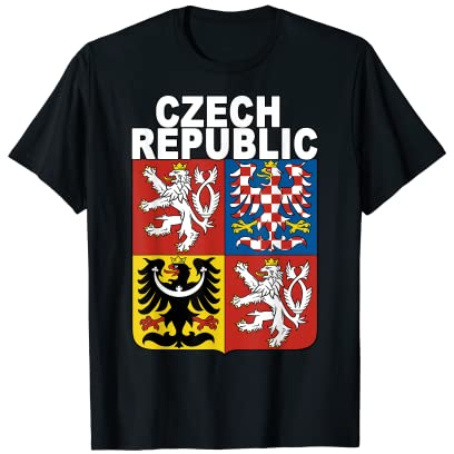 Nationalwappen Tschechien T-Shirt
