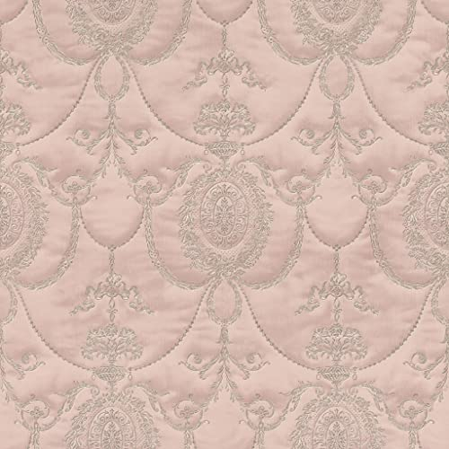 Rasch Tapeten Vliestapete (Classic-Chic) Rosa braune 10,05 m x 0,53 m Trianon XIII 570823