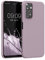 kwmobile Hülle kompatibel mit Xiaomi Redmi Note 11 / Note 11S Hülle - weiches TPU Silikon Case - Cover geeignet für kabelloses Laden - Nude Lilac