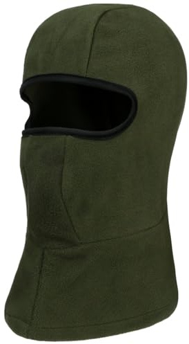Lipodo Classic Sturmhaube Einfarbige Schlupfmütze Gesichtsschutz Unisex Herbst Winter
