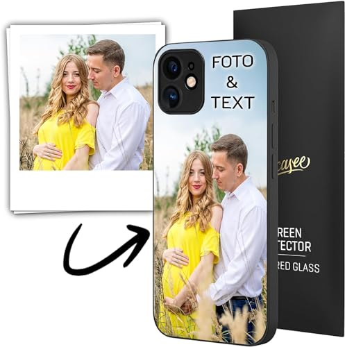 PICASEE Apple iPhone 13 Pro Max Hülle-Personalisierte Handyhülle für Apple iPhone 13 Pro Max Magnetic Kompatibel Case|Handyhülle selber gestalten mit Technologie geprüftem Fallschutz 5m-Ultimate+Foto
