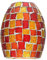 OSALADI Kronleuchter Vintage Lampenschirm Ersatz Mosaik Buntglas Lampenschirm Vintage Lichtabdeckung für Tischlampe Pendelleuchte Wandleuchte Deckenleuchte Vintage