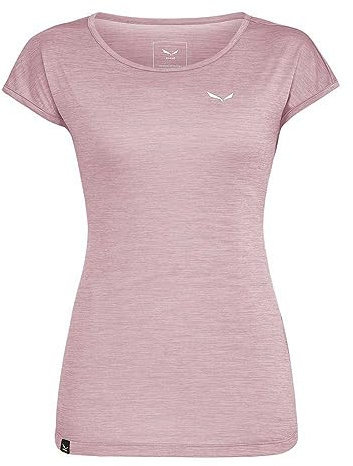 Salewa Damen Puez Melange Dry T-shirt Women Jacke, Zephyr Melange, XXS EU
