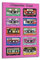 NOHF Vintage Gig Poster Brasilien Musik Festival Buntes Poster Wandkunstdruck Retro Ästhetische Raumdekoration Bürodekorationen 60 x 90 cm Rahmen Stil