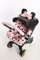 Boss and Baby - Rosa handgefertigtes Doona-Zubehör: Doona Kinderwagen-Autositzbezug-Ersatz-Set – inklusive Baldachin, Sitzersatz, Schulter- und Schrittpolster (Basis-Set)