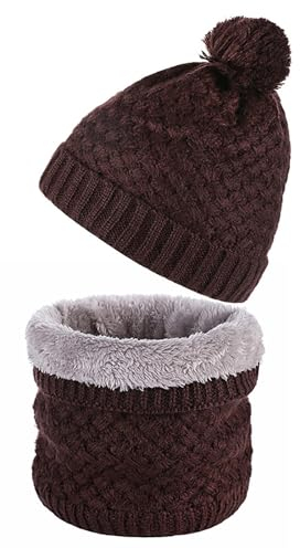 Halstuch Herren Damen Set Schwarz Heizung Halstuch Coole Knit Dreieckstuch Zubehör Dünner Mütze Herren Schal Schal Schlauchschal Weihnachtsgeschenke Neck Schal Herren Damen Set, Herren Schal Winter