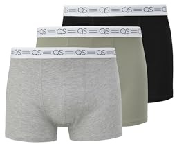 QS 3er-Set Boxershorts aus Jersey