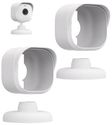 Gusfeliz Silikonhülle für Blink Mini 2 Kamera (2024) – Schwarze wasserdichte Schutzabdeckung, schwarz