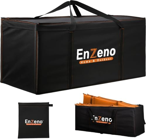 Outdoor Patio Cushion Storage Bags Water Resistant with Zipper and Handle Large Storage Bag for Patio Furniture Cushion Christmas Tree (69L x 29W x 21H)