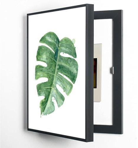 Sicherungskasten Abdeckung Schrank Einfaches Verstecken Von Gemälden Abstrakte Kunst Verteilerkasten Dekorative Malerei,11,60x80cm