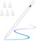 Momowin Adecuado para 2018-2025 Apple Pencil, Lapiz para Tablet, Compatible con iPad 11/10/9/8/7/6, Air 3/4/5/M2/M3, Pro M4/2/3/4, Mini 5/6 etc.
