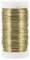 jojofuny 1 Rolle Verzinkter Draht Anlage Draht umwickeln Drahtstämme Pflanzen Gartenbedarf Blumenarrangement-Tool Wiederverwendbare Gartenbinder Blumenarrangement Draht Eisen Golden