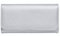 Caspar GB1010 stylischer großer Langer Damen Geldbeutel Geldbörse Portemonnaie, Farbe:Silber, Größe:One Size