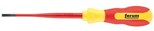 Forum Schraubendreher slim VDE 6,5 x 1,2 x 150 mm (VDE-Schraubenzieher Schraubenzieher VDE VDE-Schraubendreher Schraubendreherslim Schlitz-VDE-Schraubendreher Schlitz-VDE-Schraubenzieher)