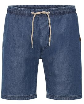 Indicode IDAberavon Herren Chino Shorts Bermuda Kurze Hose aus 100% Baumwolle Regular Fit, Größe:2XL, Farbe:Dark Indigo (863)