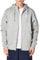 Nike Herren M Nsw Club Fz Bb Hoodie Und Rei verschluss Sweatshirt, Dk Grey Heather/Matte Silver/W, L EU