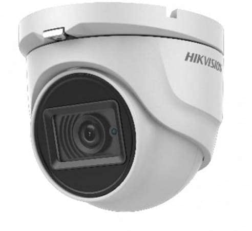 HIKVISION 8 MP (4K) Outdoor Turret Camera with Smart IR 2.8 mm lens (DS-2CE76U1T-ITMF)