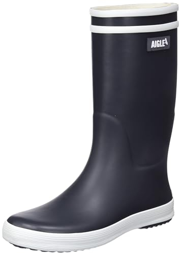 Aigle Unisex Kinder Lolly Pop 2 Gummistiefel, Marineblau Weiß, 38 EU