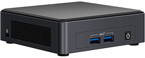Intel NUC 11 Pro NUC11TNKv5 Home&Business Mini-PC Mini-Desktop Intel Core i5-1145G7 Prozessor der 11. Generation mit Intel vPro Technologie 2,6 GHz@28W, bis zu 4,4 GHz Turbo, 4C 8T (8G RAM, 256G SSD)