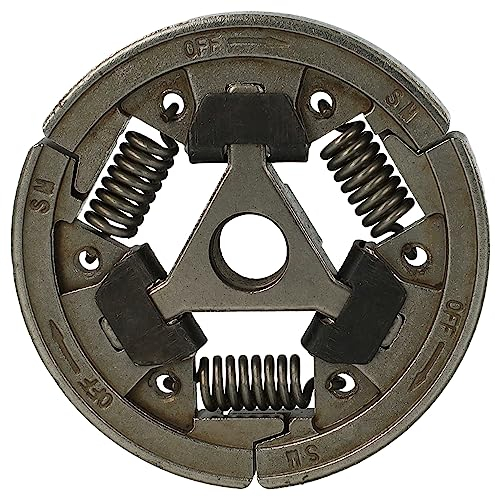 vhbw Fliehkraftkupplung kompatibel mit Stihl 034, 036, 034AV Motorsäge - Eisen / 65Mn Stahl, 7,4 cm Durchmesser, 1,6 cm Dicke, 175 g