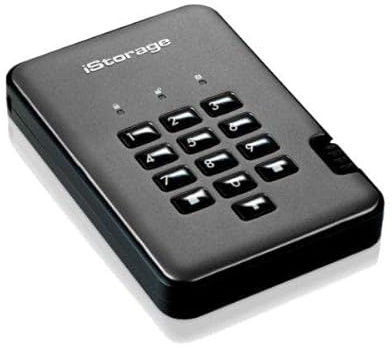 iStorage diskAshur PRO2 4 TB Portable Rugged Hard Drive - 2.5 External - TAA Compliant