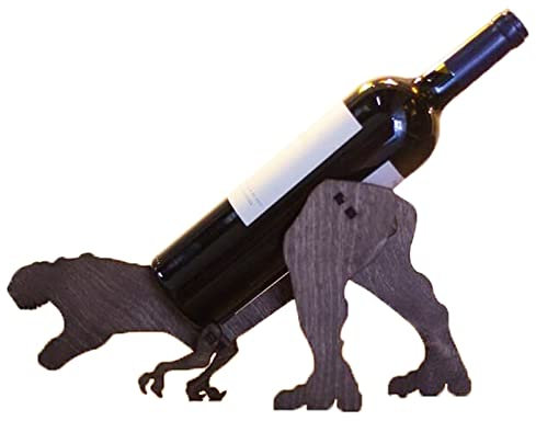 Weinregal, freistehendes Weinregal aus Holz, kreative, personalisierte Heimdekoration aus Holz, zusammengebautes Tyrannosaurus-Weinregal, Ornamente, Weinflaschenhalter auf der Arbeitsplatte The New