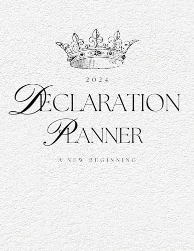 2024 Planner: Christian Declarations