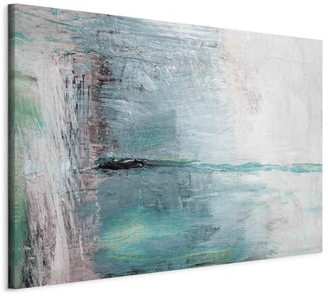 decomonkey Bilder Abstrakte 90x60 cm 1 Teilig Wandbild Groß Leinwandbild XXL Deko Wohnzimmer Schlafzimmer Büro Wanddeko Leinwand Pictures For Wall Poster Wall Painting Modern